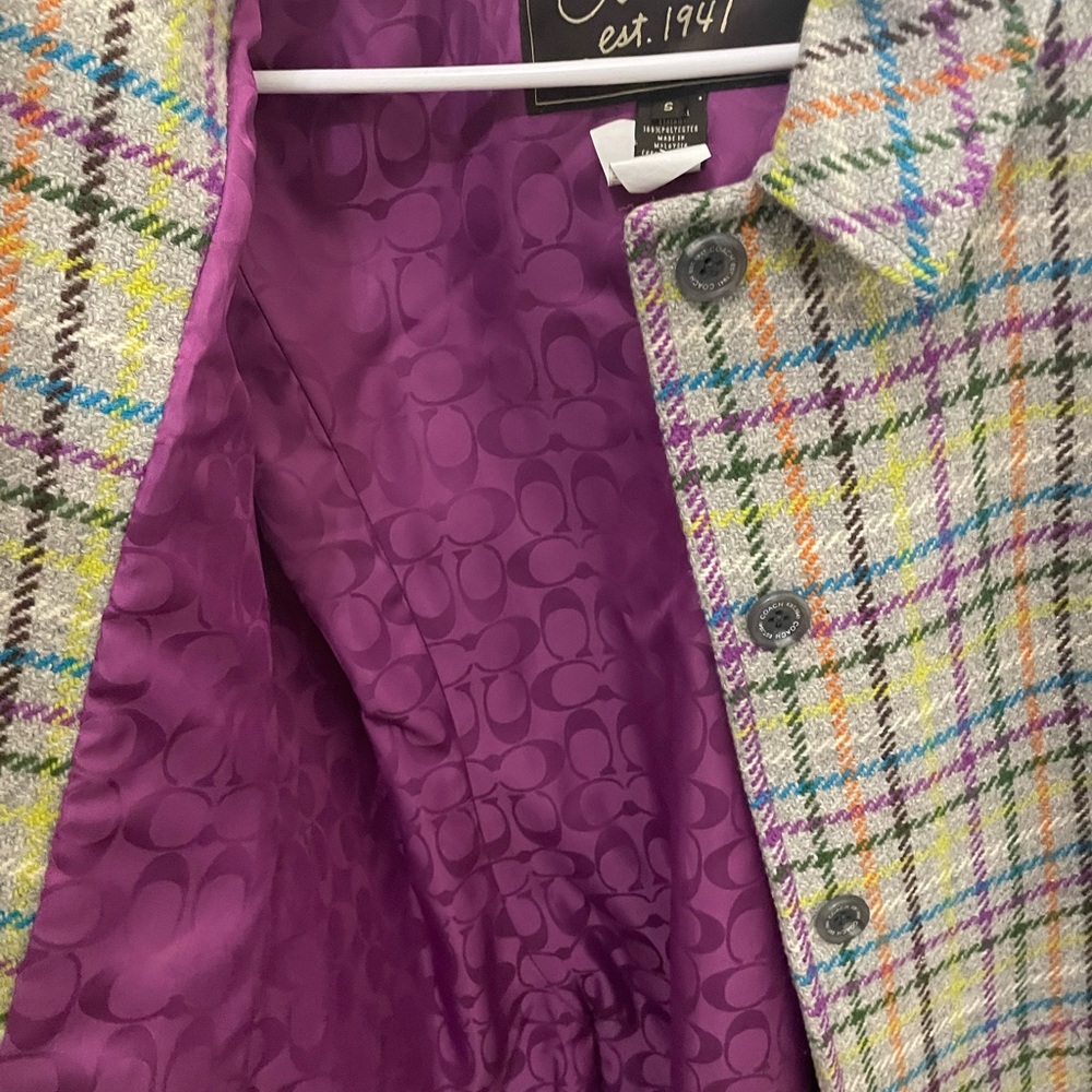 Coach Coat Size small - Picture 2 of 3